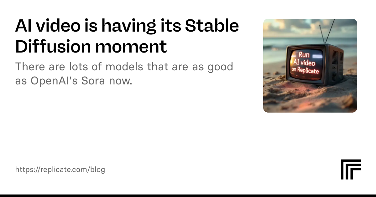 AI video is having its Stable Diffusion moment