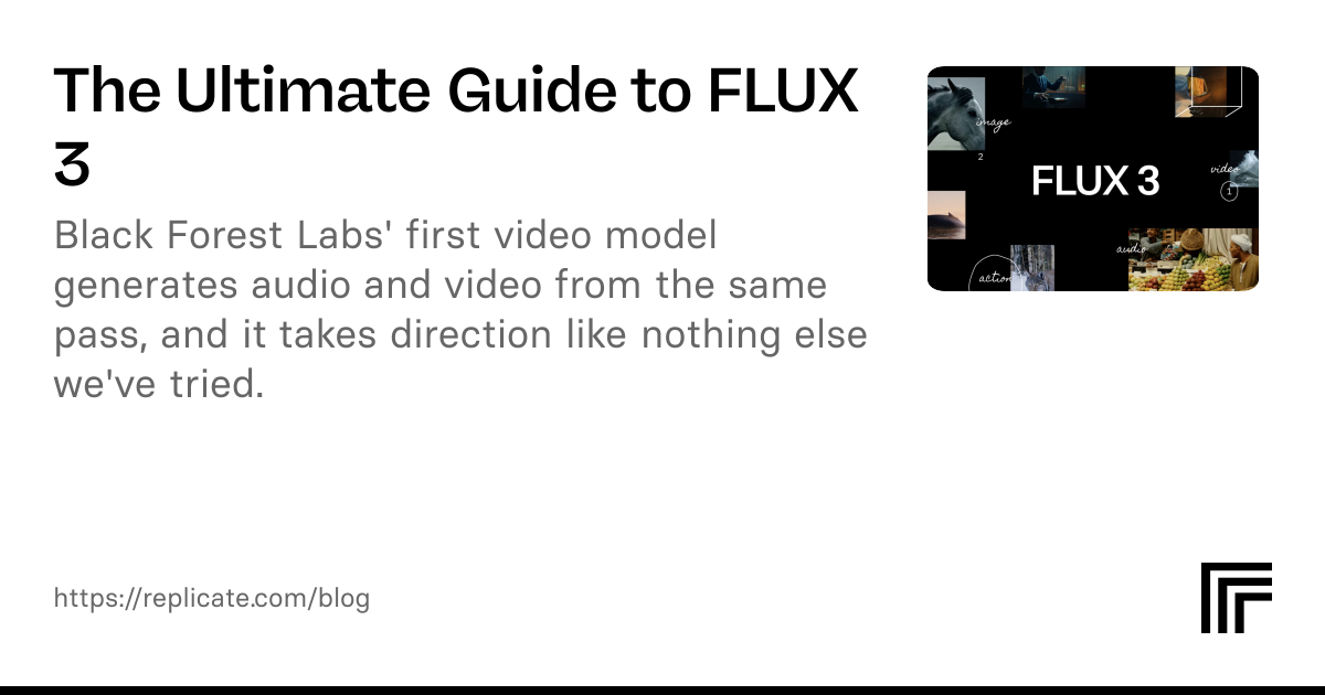 The Ultimate Guide to FLUX 3