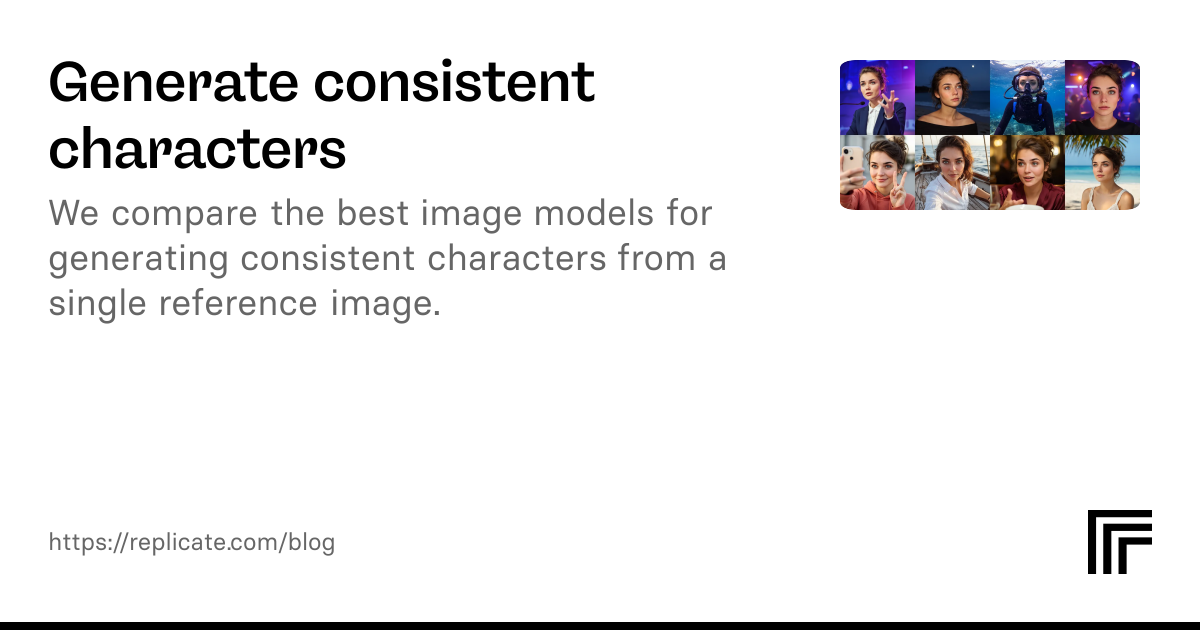 Generate consistent characters