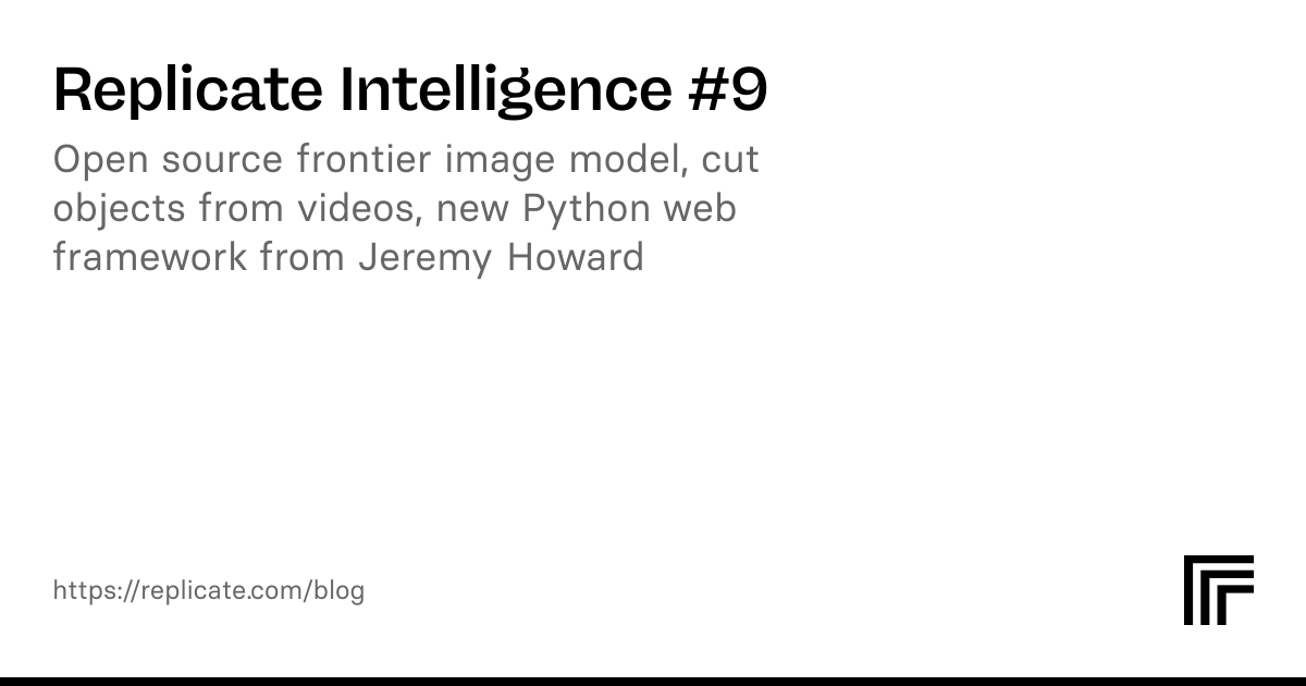 New Open Source Image Model and Tools Released