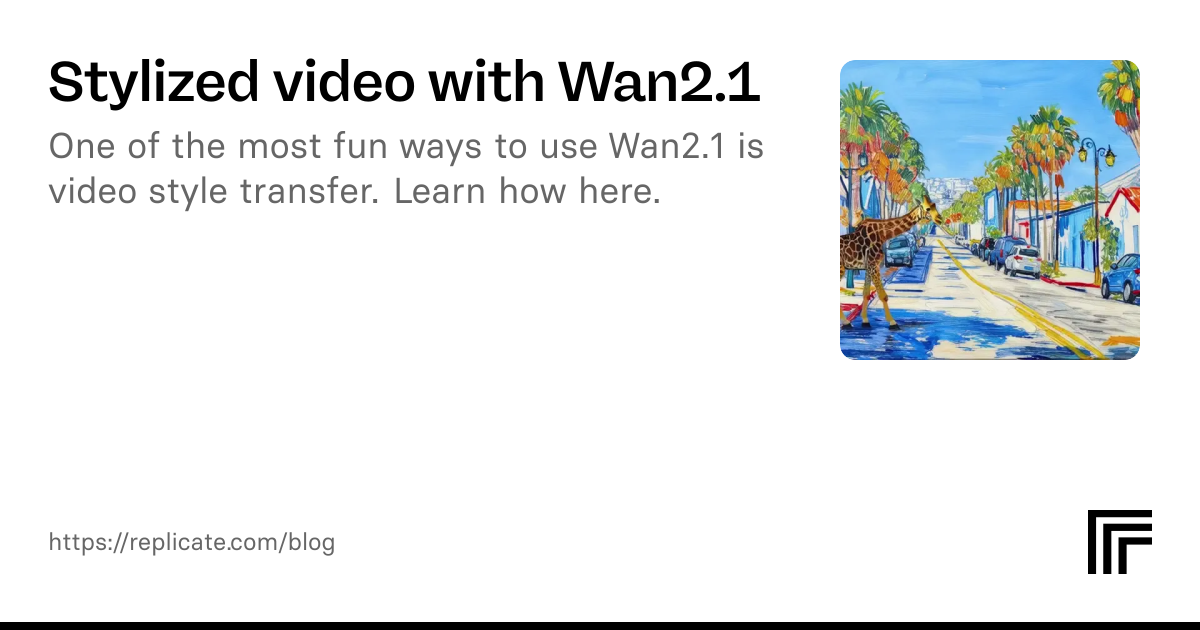 Stylized video with Wan2.1